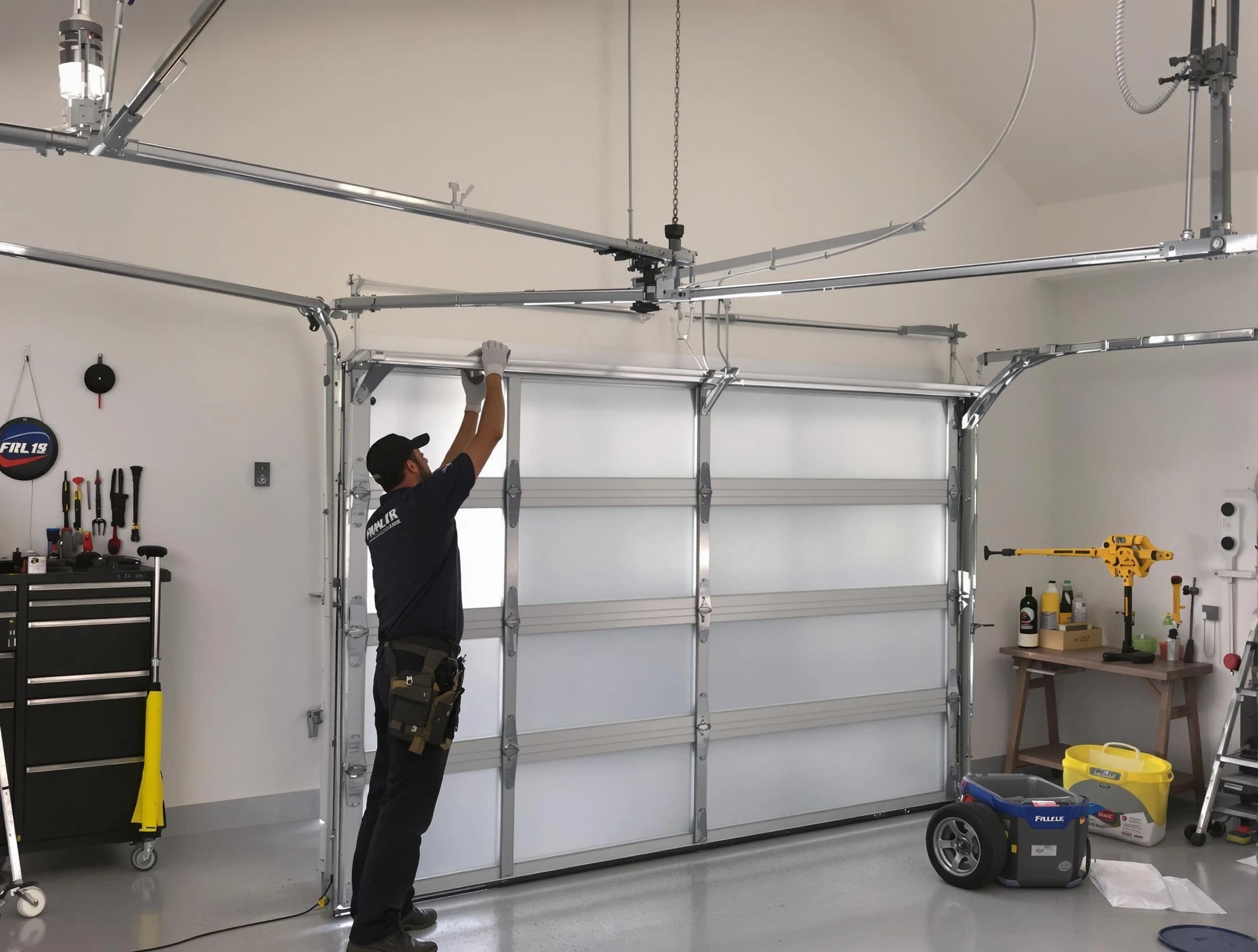 Lochbuie Garage Door Repair certified team performing precision garage door installation in Lochbuie