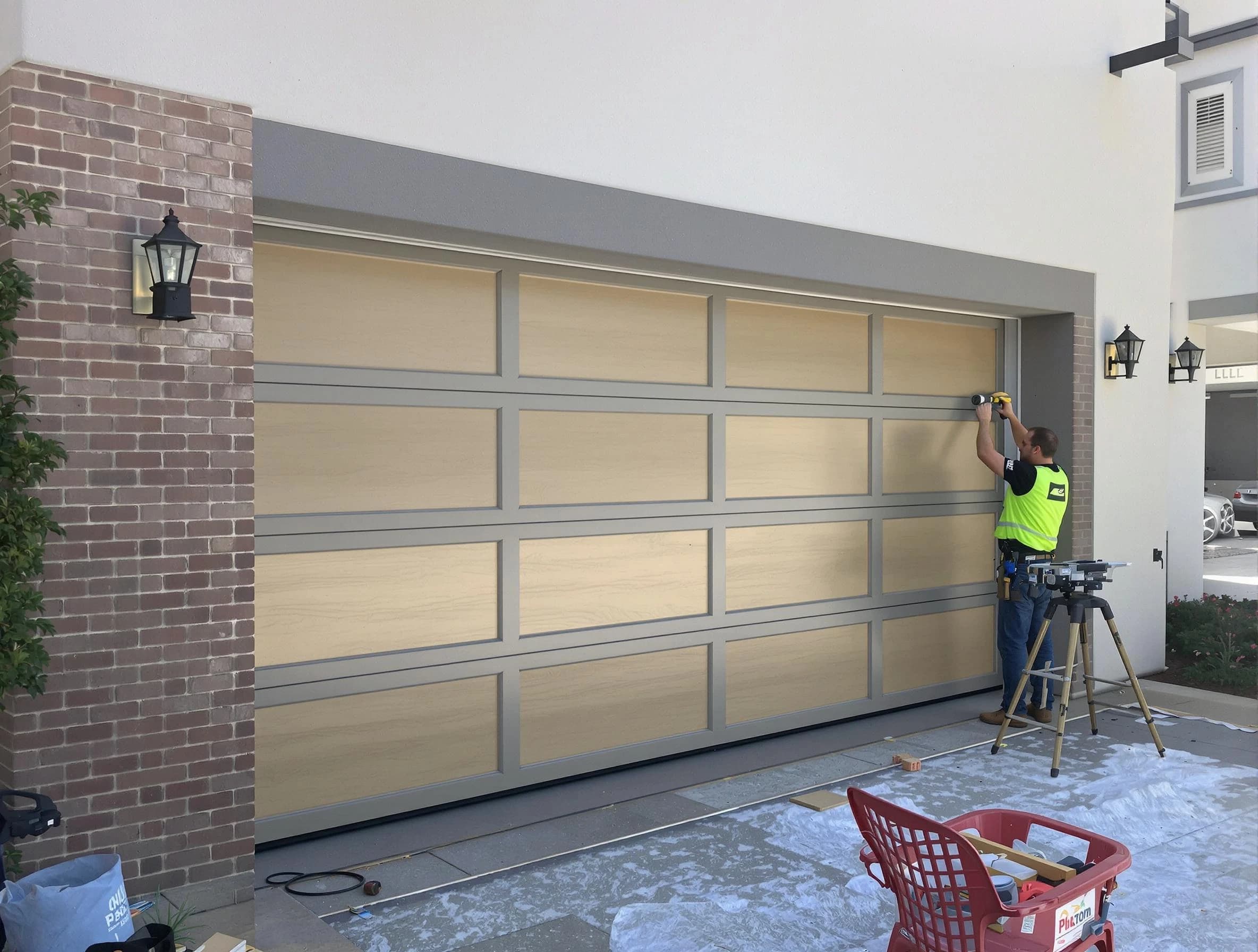 Garage door replacement service by Lochbuie Garage Door Repair in Lochbuie