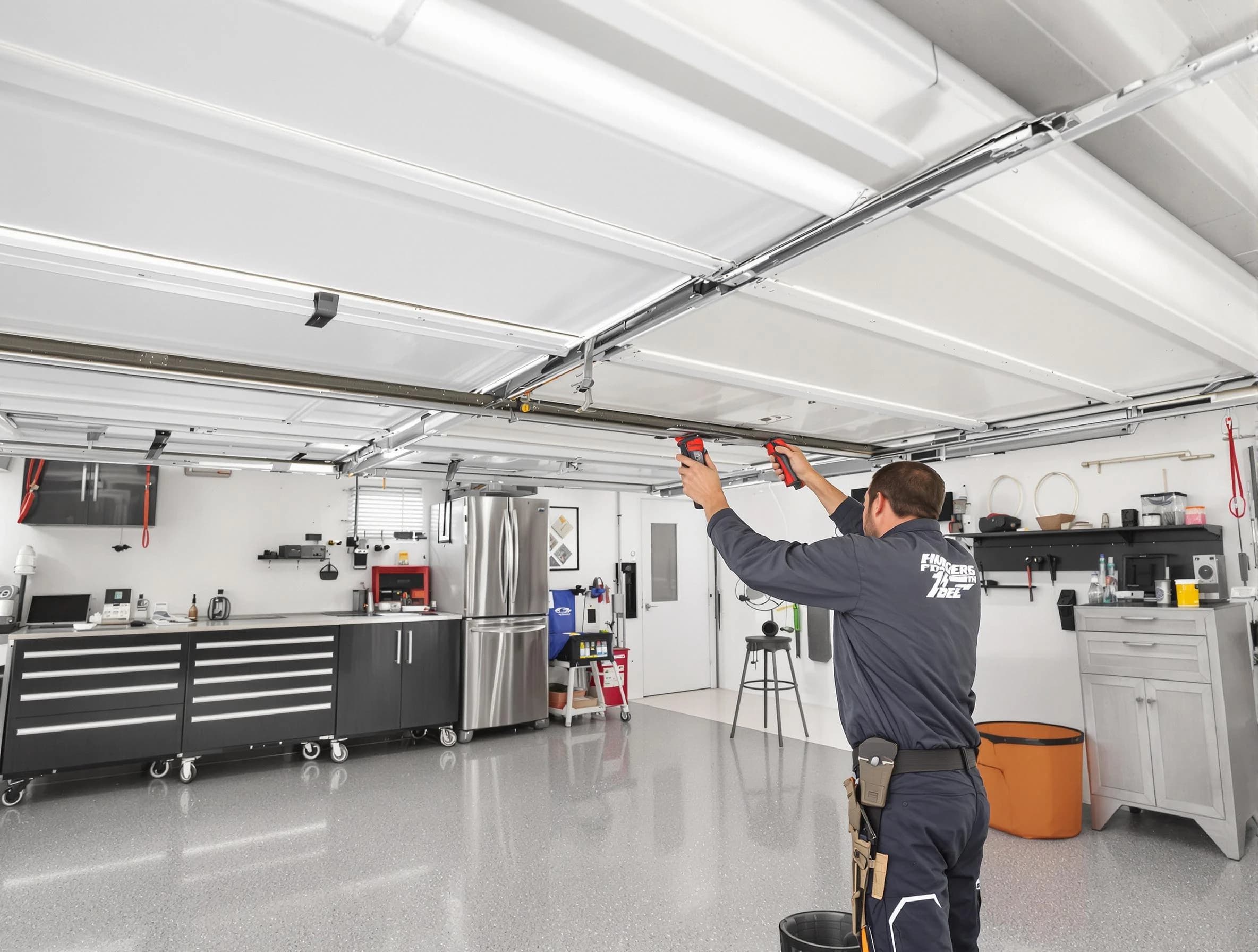 Overhead garage door repair service by Lochbuie Garage Door Repair in Lochbuie