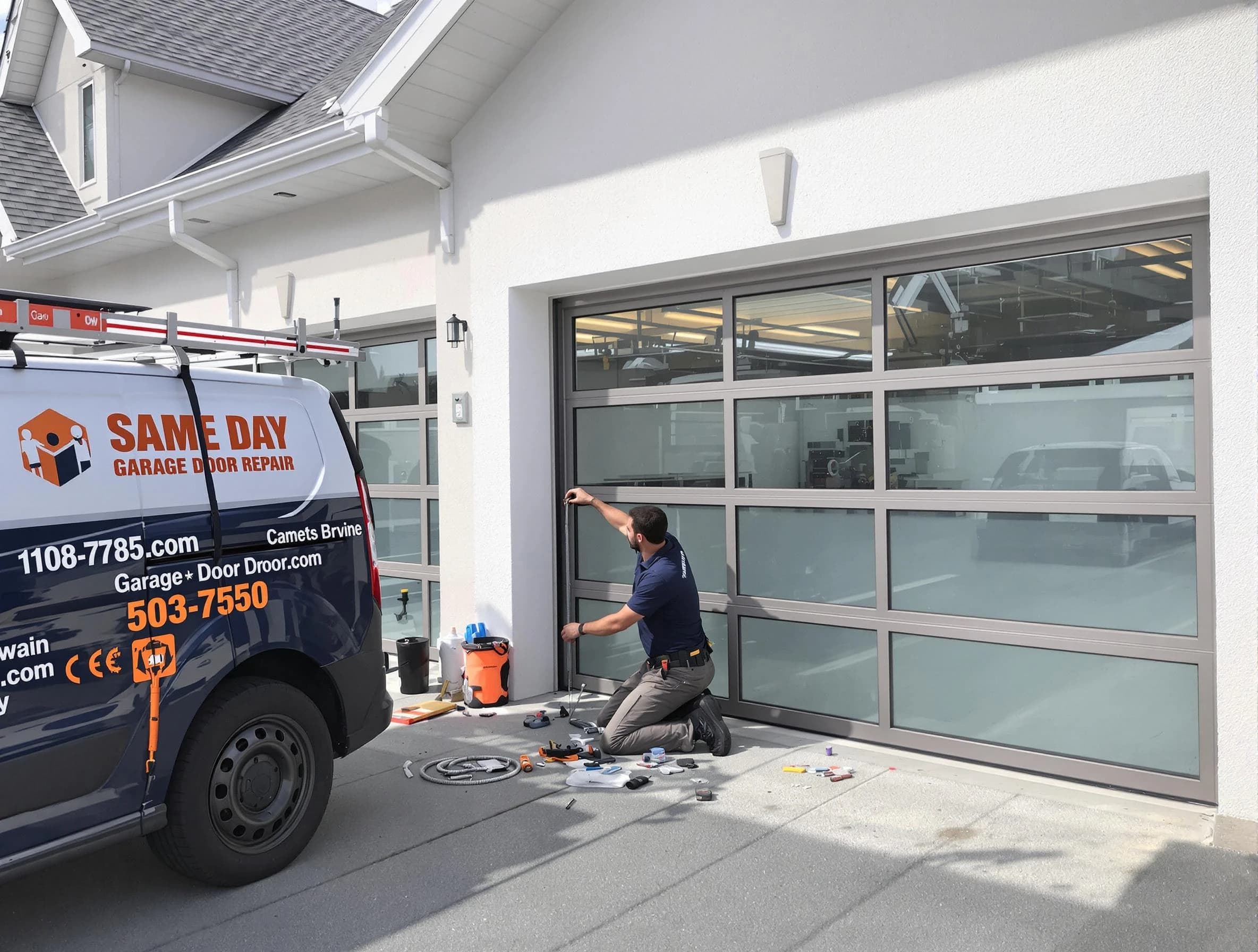 Same-day garage door repair service by Lochbuie Garage Door Repair in Lochbuie