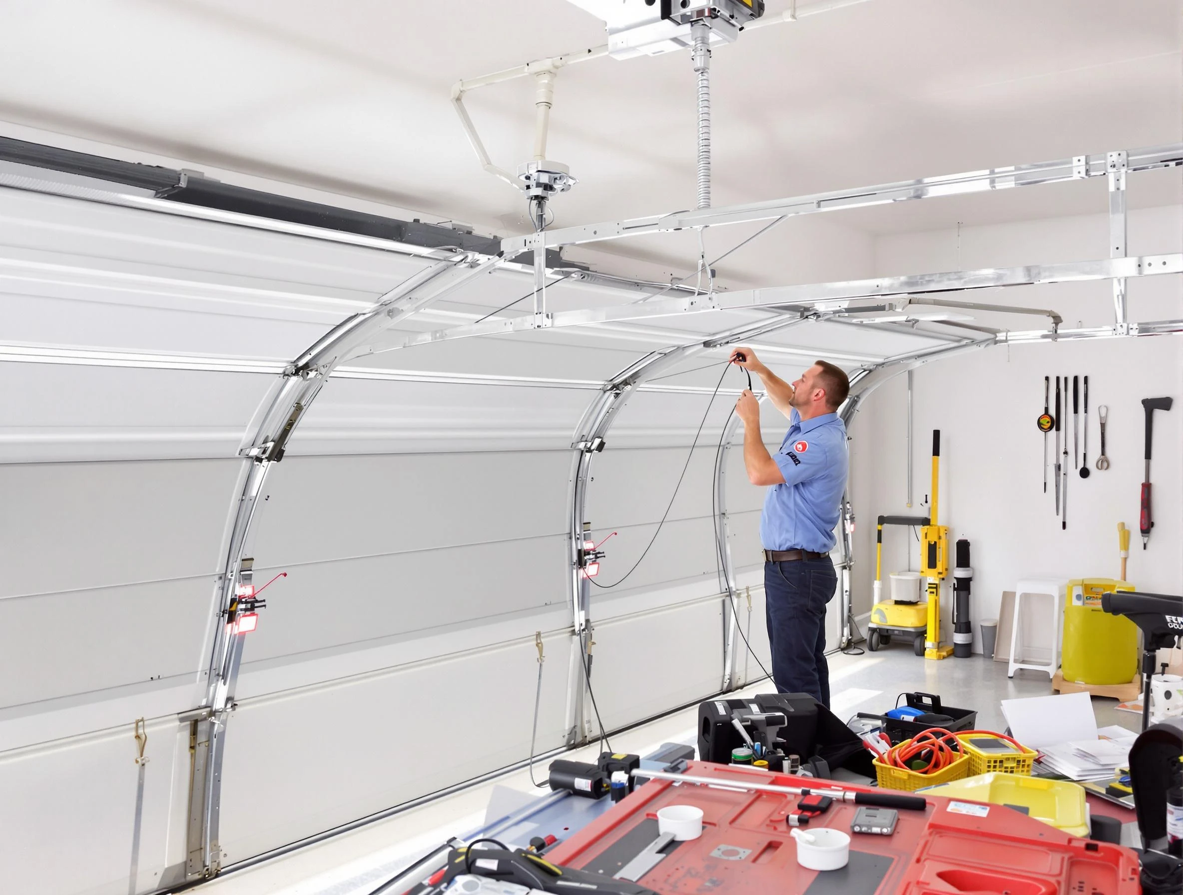 Garage door cable repair service by Lochbuie Garage Door Repair in Lochbuie