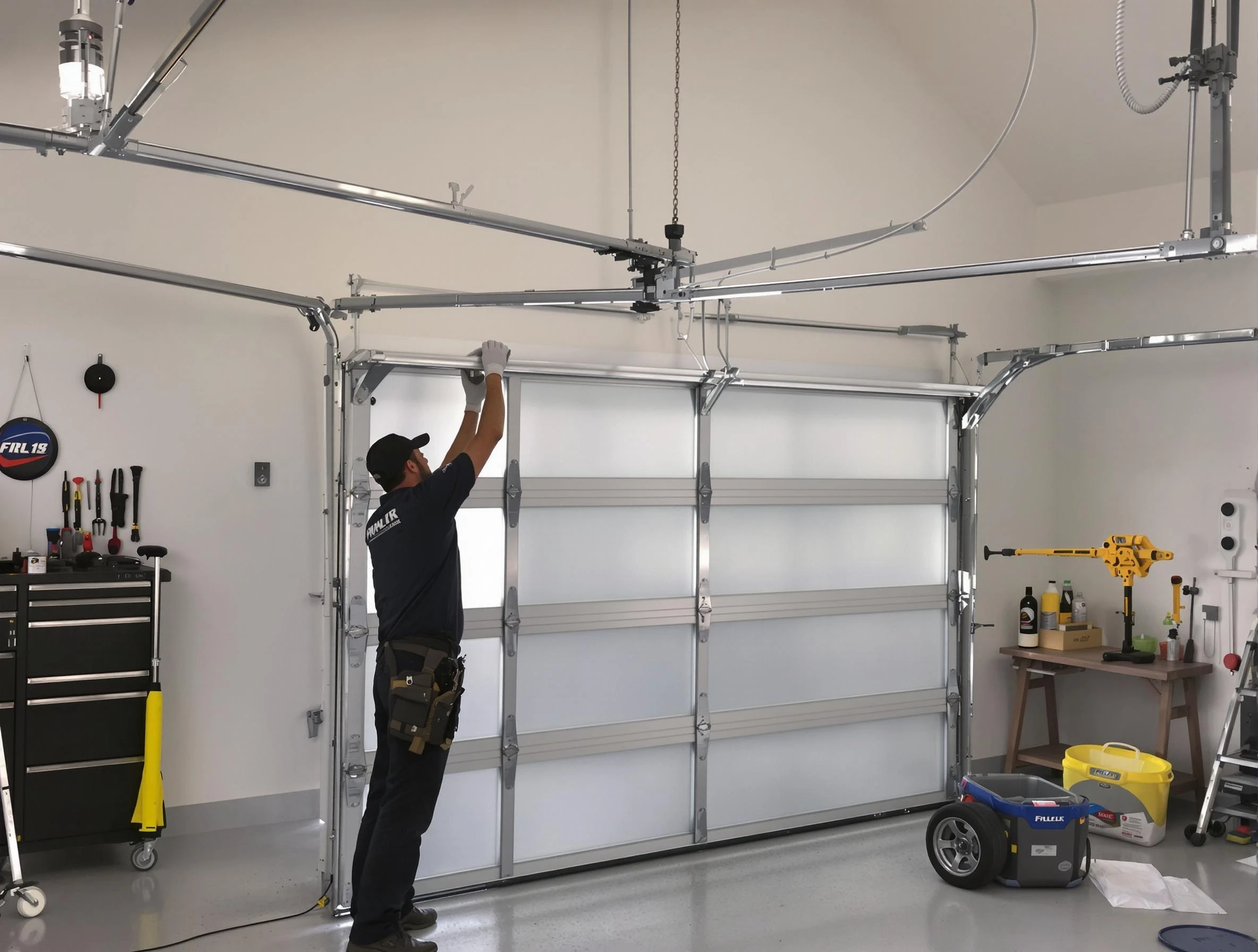Lochbuie Garage Door Repair certified team performing precision garage door installation in Lochbuie
