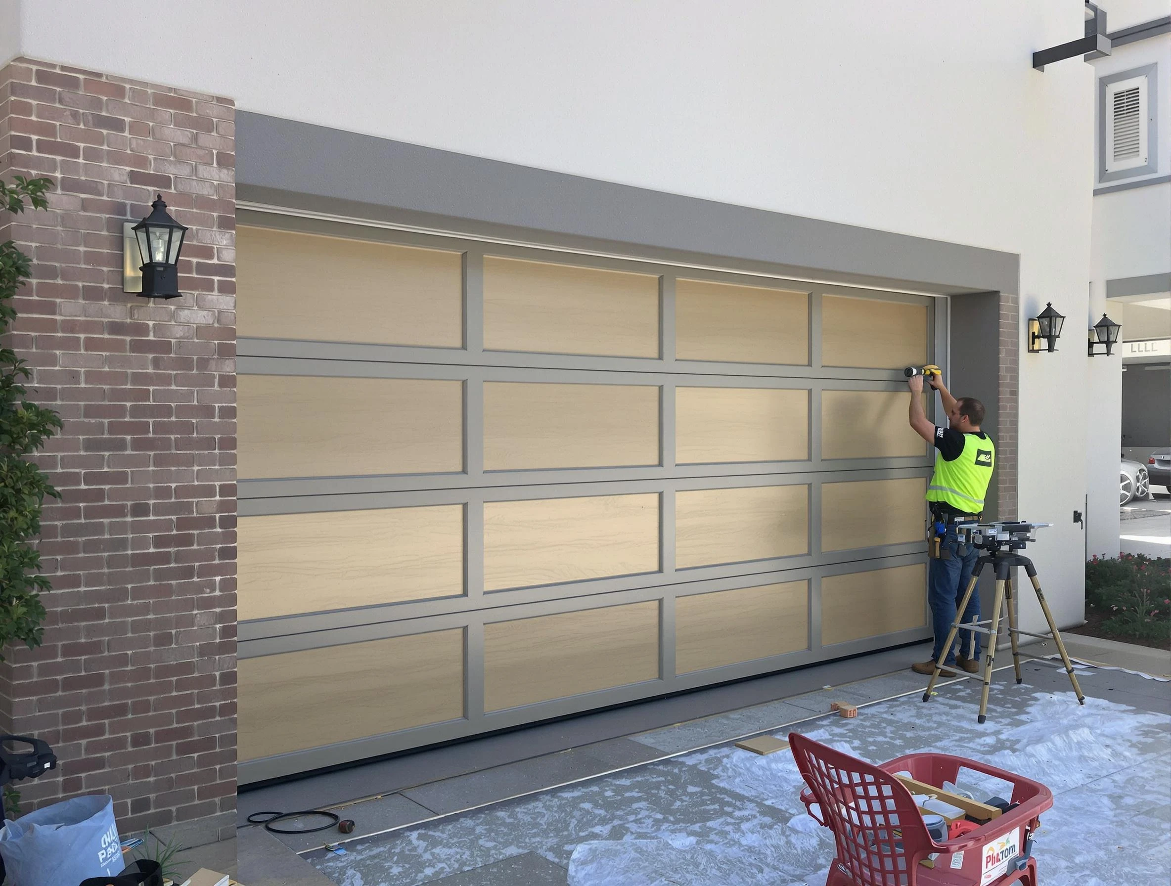 Garage door replacement service by Lochbuie Garage Door Repair in Lochbuie