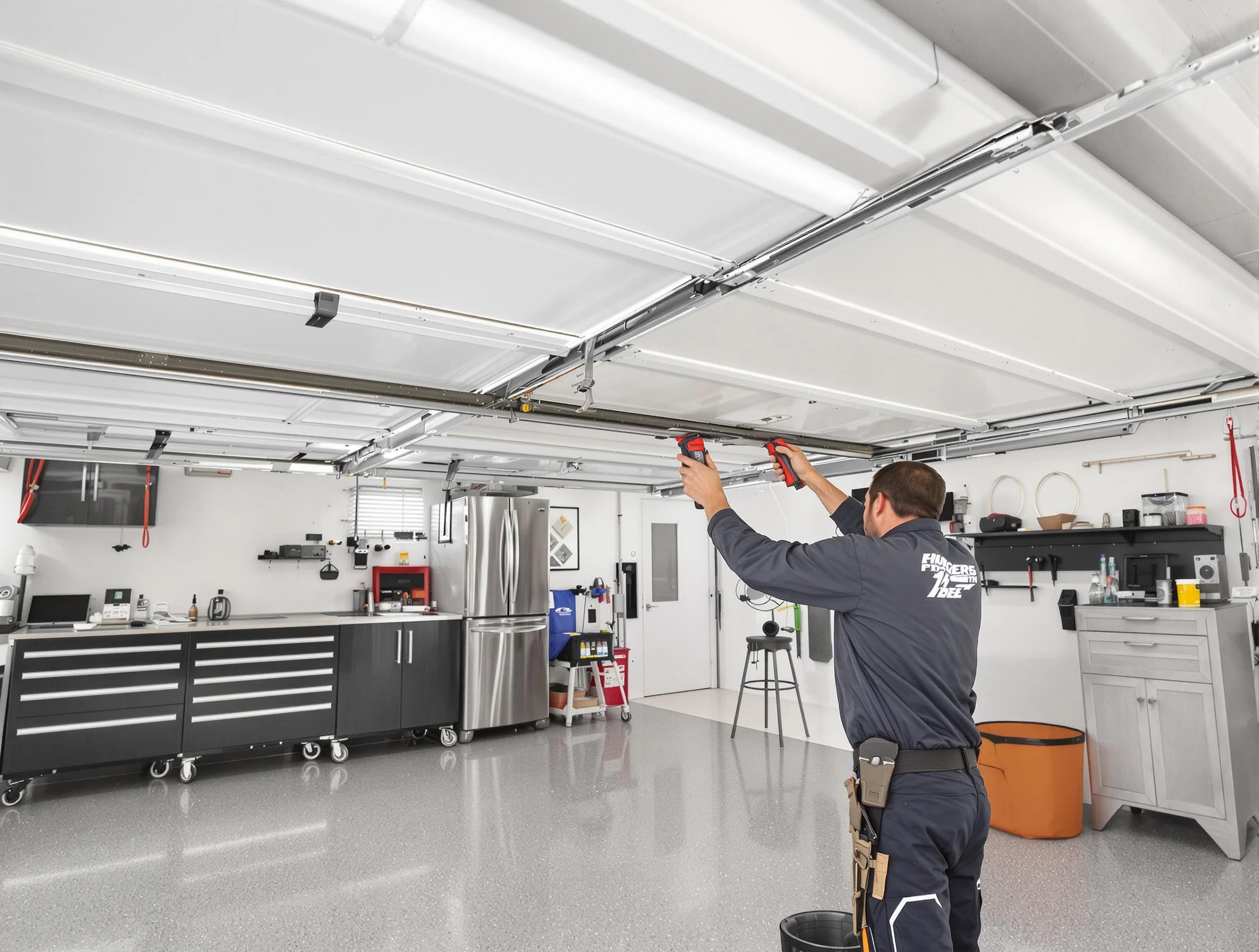 Overhead garage door repair service by Lochbuie Garage Door Repair in Lochbuie