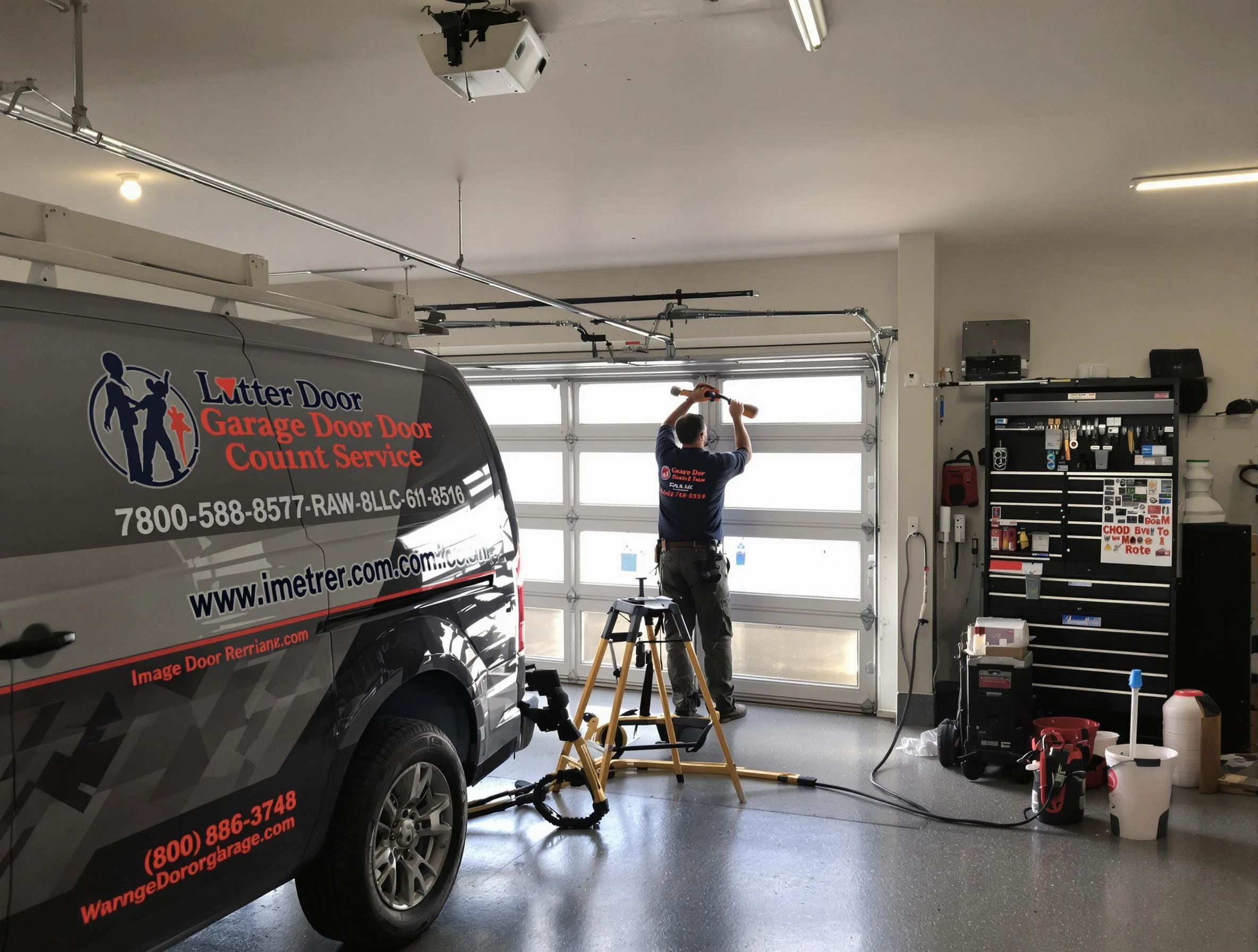 Lochbuie Garage Door Repair rapid response team performing same-day repair in Lochbuie