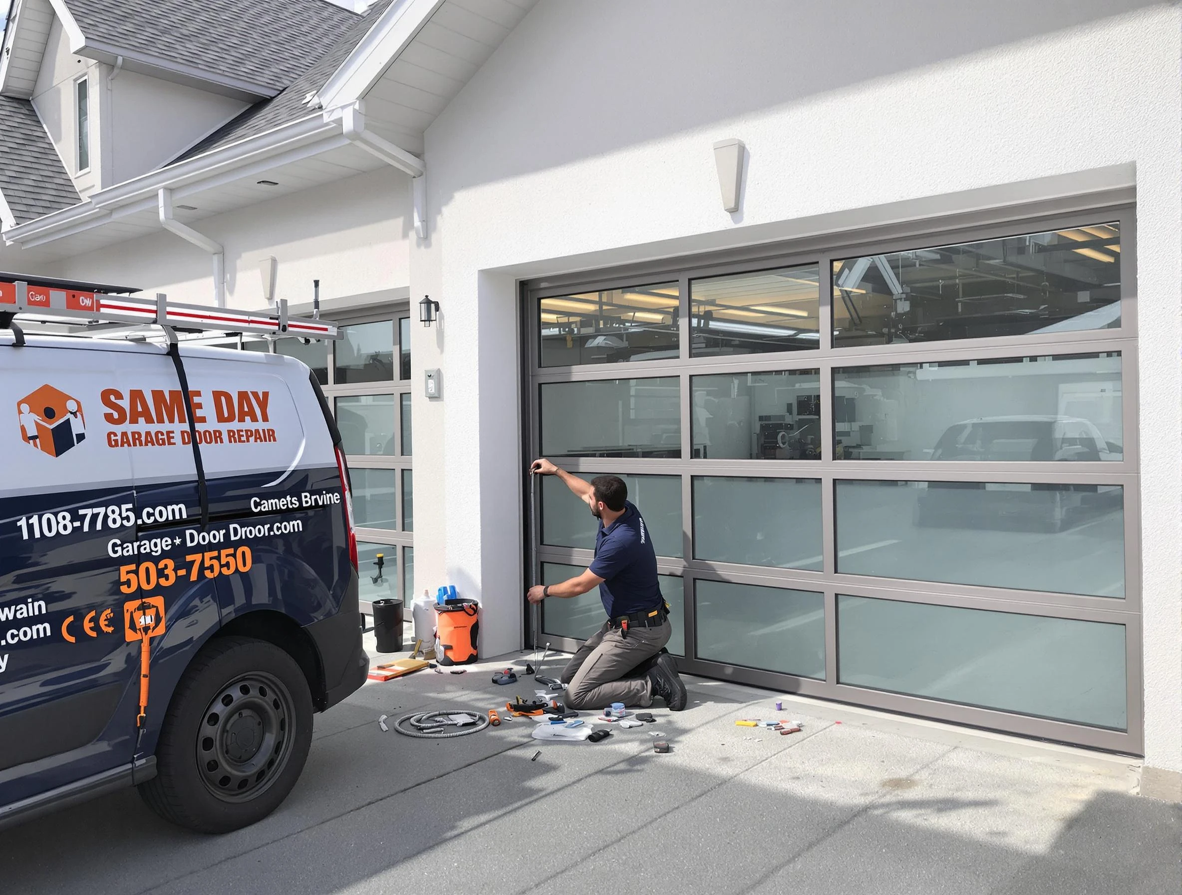Same-day garage door repair service by Lochbuie Garage Door Repair in Lochbuie